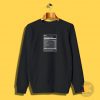 Brat Nutrition Facts Sweatshirt