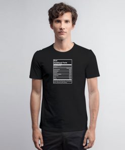 Brat Nutrition Facts T Shirt