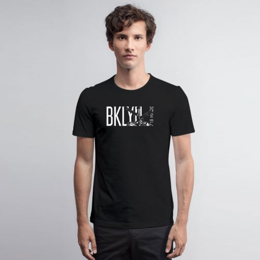 Brooklyn New York City BKLYN 718 T Shirt