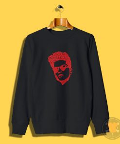 Bruno Mars Thypography Sweatshirt