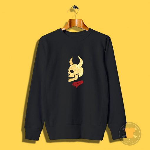 Buffy The Vampire Inspired Devil Skull Classic Sweatshirt