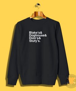 Burque Helvetica Sweatshirt