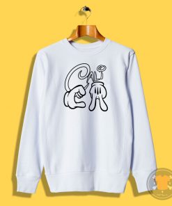 CALIFORNIA Mickey Hands Sweatshirt