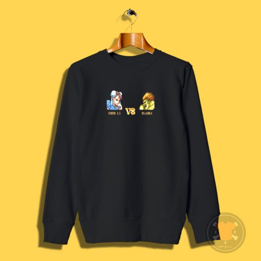 CHUN LI VS BLANKA FIGHT Sweatshirt