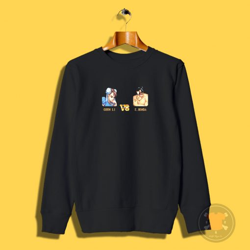 CHUN LI VS HONDA FIGHT Sweatshirt