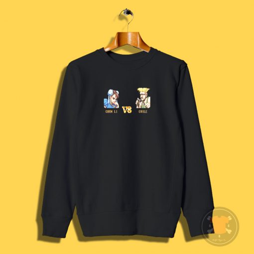 CHUNLI VS GUILE FIGHT Sweatshirt