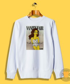 Caitlyn Jenner Simpsons Sweatshirt