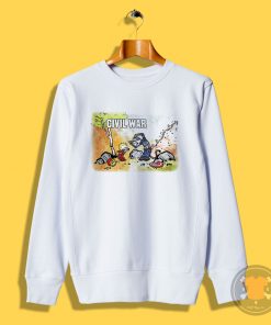 Calvin And Hobbes War Sweatshirt