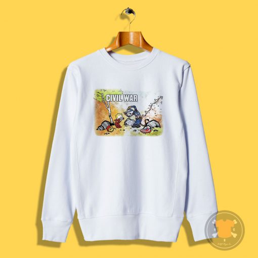 Calvin And Hobbes War Sweatshirt