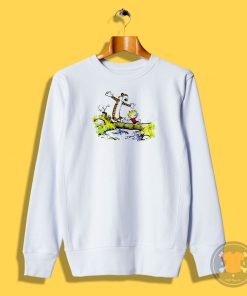 Calvin and Hobbes Cute Sweatshirt