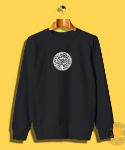 Celtic Art Snake Pattern Book of Kells Sweatshirt