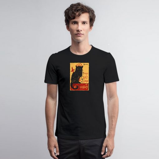 Chat Zombi T Shirt