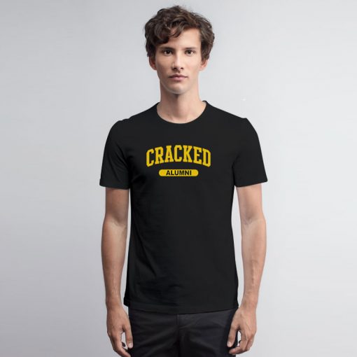 Cheap Cracked Alumni T Shirt