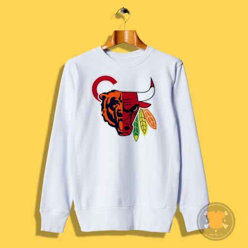 Chicago Sports Team Mashup Sweatshirt