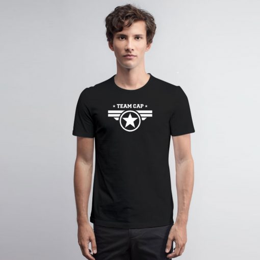 Civil War Team Cap T Shirt