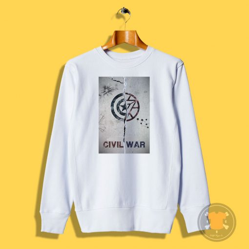 Civil war Art Sweatshirt