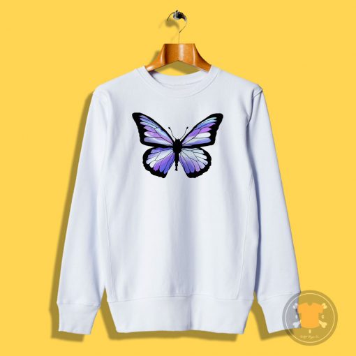 Cool Color Butterfly Sweatshirt