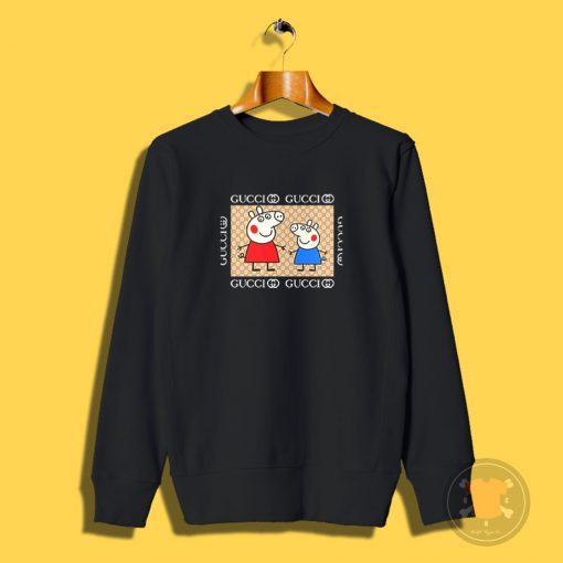 Cool Gucci Peppa Pig Sweatshirt