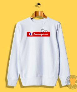 Cute Champion Peanuts Sweatshirt