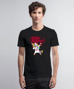 Dabbing Unicorn Love Dr Pepper T Shirt