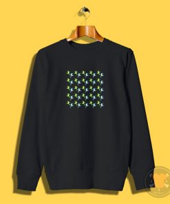 Dancing Frogs Pattern Sweatshirt