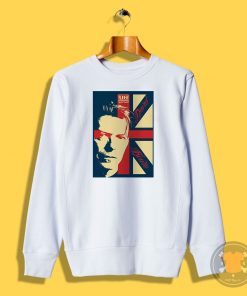 David Bowie Unhuman Sweatshirt