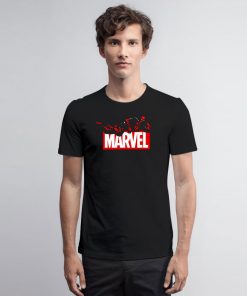 Deadpool Marvel Logo T Shirt