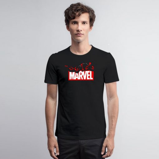 Deadpool Marvel Logo T Shirt