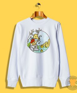 Deer Singing Sweatshirt