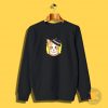 Detective Cat Brown Hat Sweatshirt