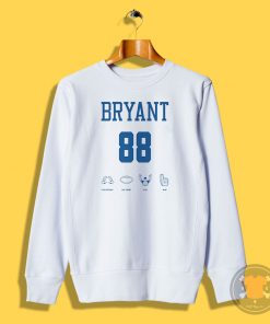 Dez Bryant eight Football Stats Sweatshirt