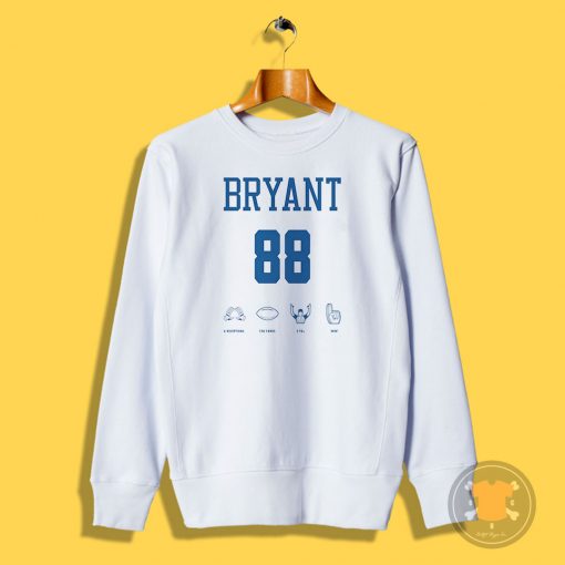 Dez Bryant eight Football Stats Sweatshirt