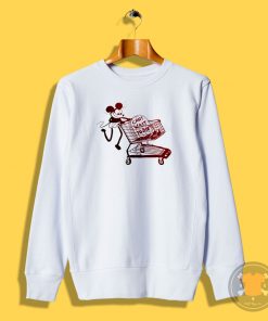 Disney Mickey Cant Wait To Die Sweatshirt