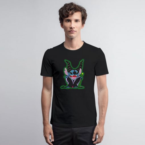 Disney Stitch Maleficent T Shirt