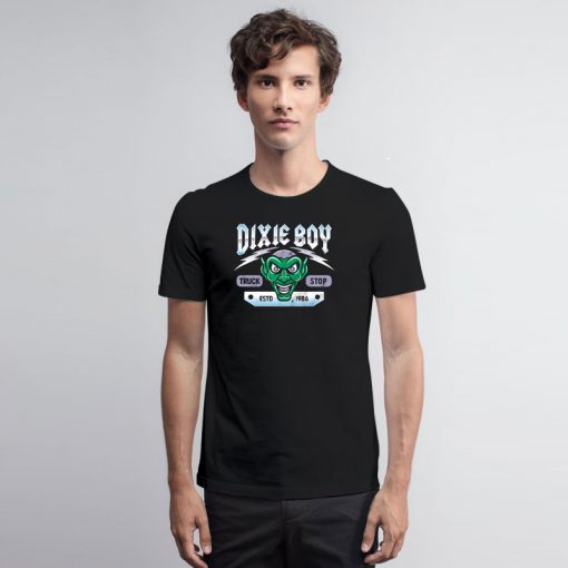 Dixie Boy Truck Stop Maximum Overdrive Vintage Horror T Shirt