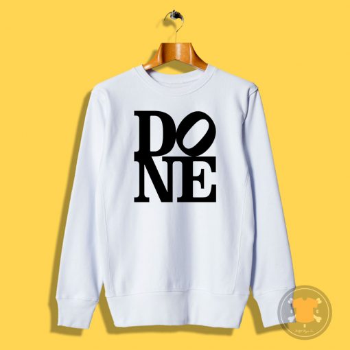 Done black Sweatshirt