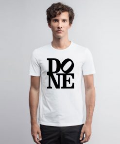 Done black T Shirt