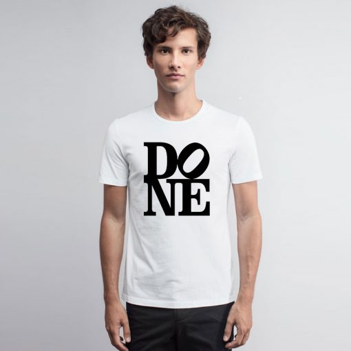 Done black T Shirt