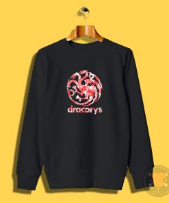 Dracarys Flower Sweatshirt