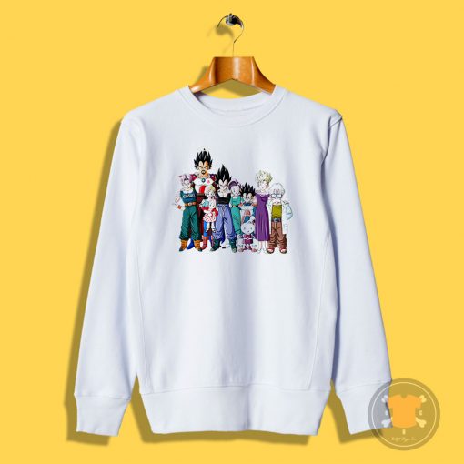 Dragon ball Vegeta family Sweatshirt