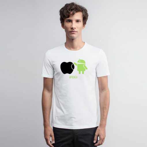 Droid ANDROID fix APPLE T Shirt