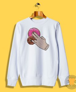 Dunkin Donuts Only Human Hand Sweatshirt