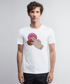 Dunkin Donuts Only Human Hand T Shirt