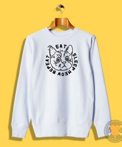 Eat Sleep Meow Repeat Sweatshirt