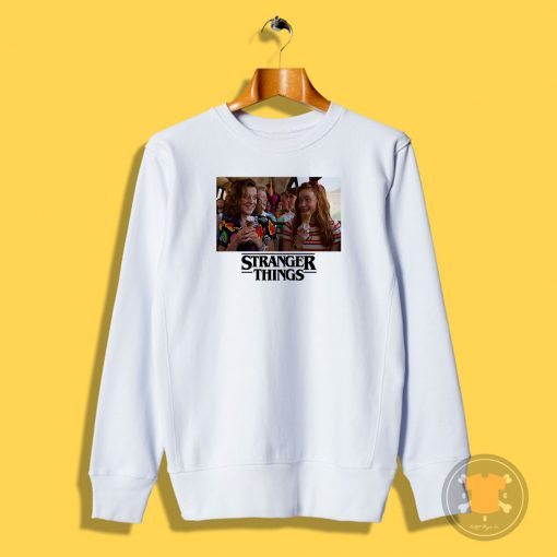 Eleven and Max Stranger Things Sweatshirt