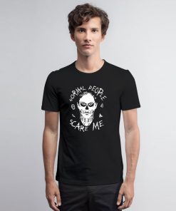 Evan Peters Normal People Scare Me T Shirt