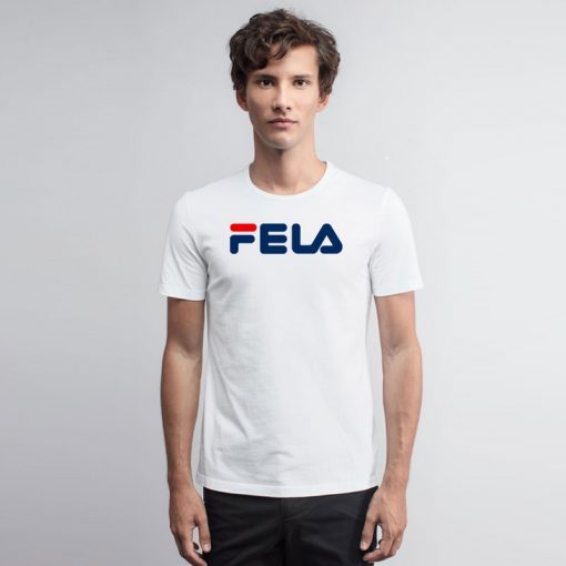 Fela Sport Logo Parody T Shirt