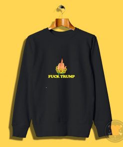 Feminist middle fingers up FUCK Donald Sweatshirt