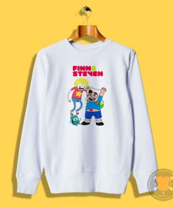 Finn and Steven Universe Character Sweatshirt