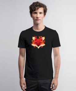 Fox of leaves T Shirt